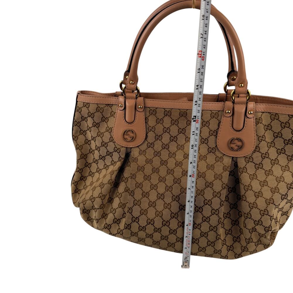 Gucci Large GG Canvas Scarlett tote bag - Picture 9 of 16